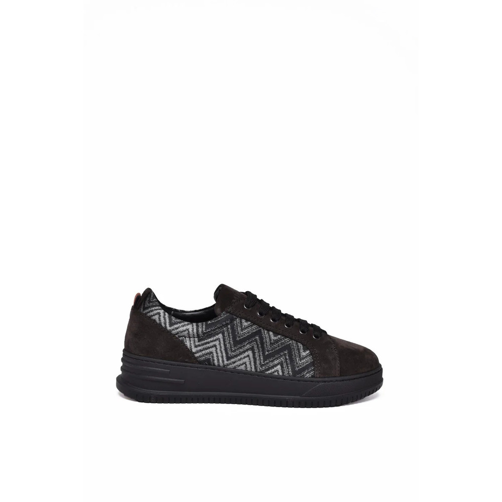 MISSONI Fabric and Suede Sneakers - Black
